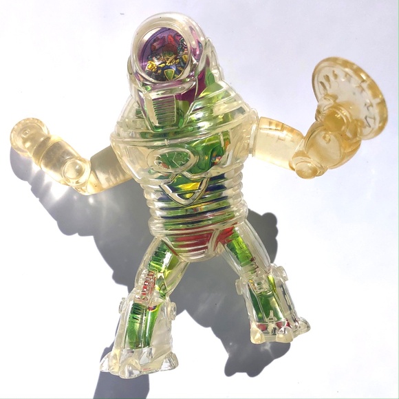 Spy Kids 3D Toy Robot 2003 McDonalds Miramax Film vintage action figure movable - Picture 5 of 14